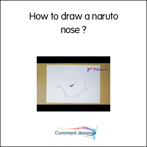 How to draw a naruto nose